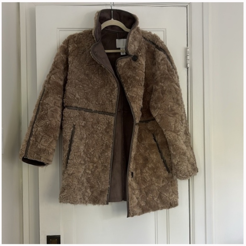 H&M TEDDY FLEECE COAT
